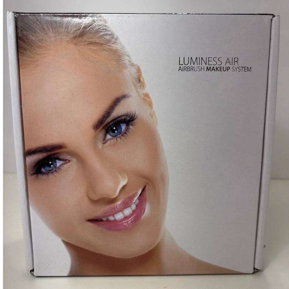 Luminess Air Airbrush Makeup System Black Compressor Stylus Set Free Extras